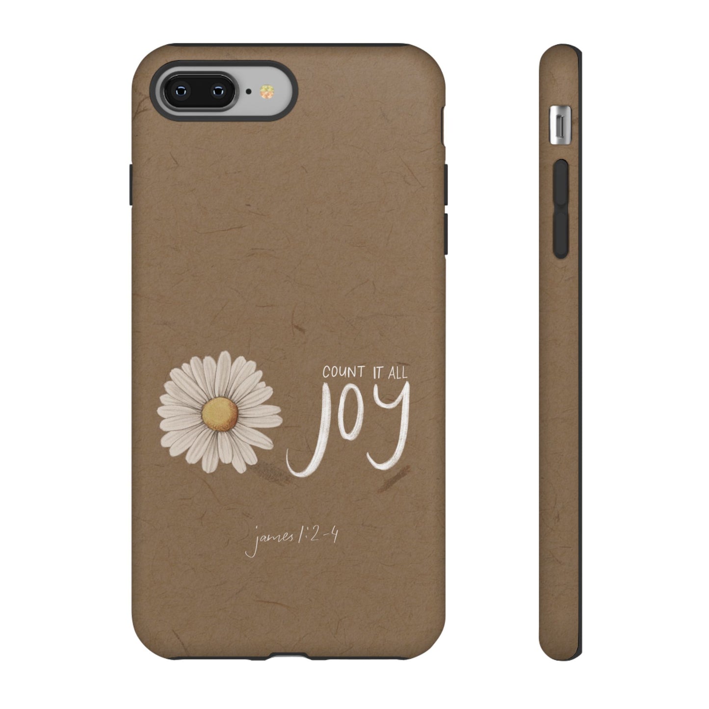 Count it All Joy Bible Verse Phone Case