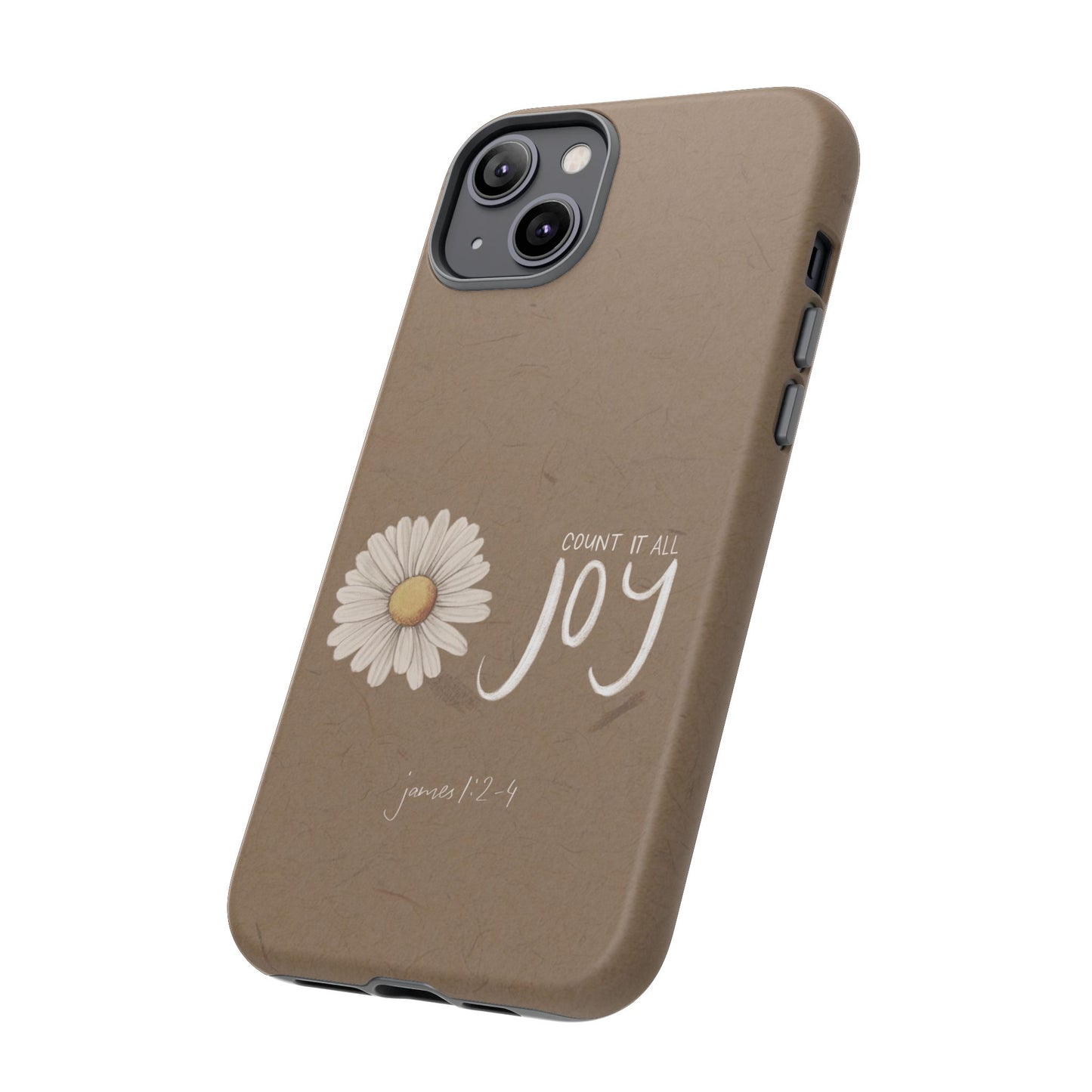 Count it All Joy Bible Verse Phone Case