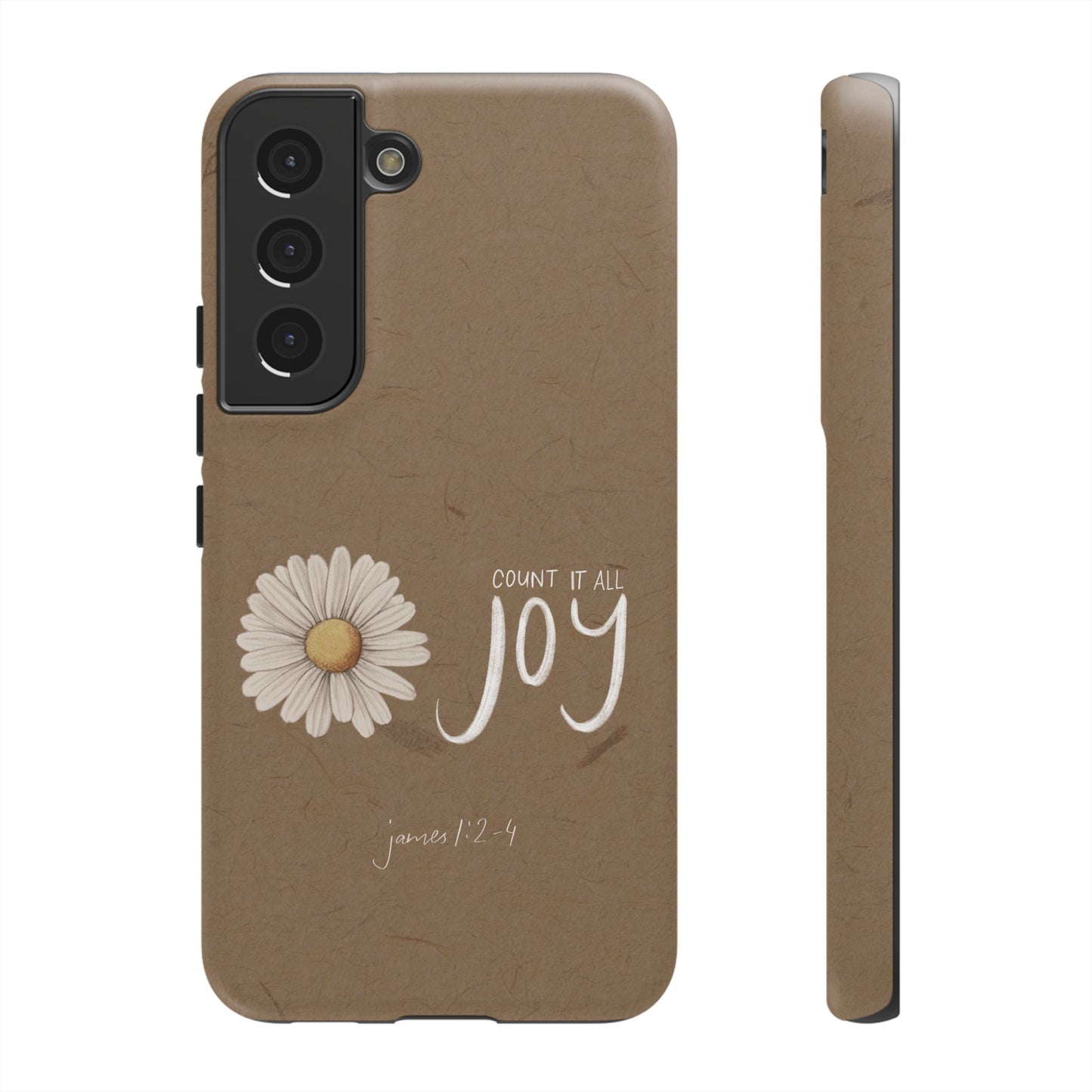 Count it All Joy Bible Verse Phone Case