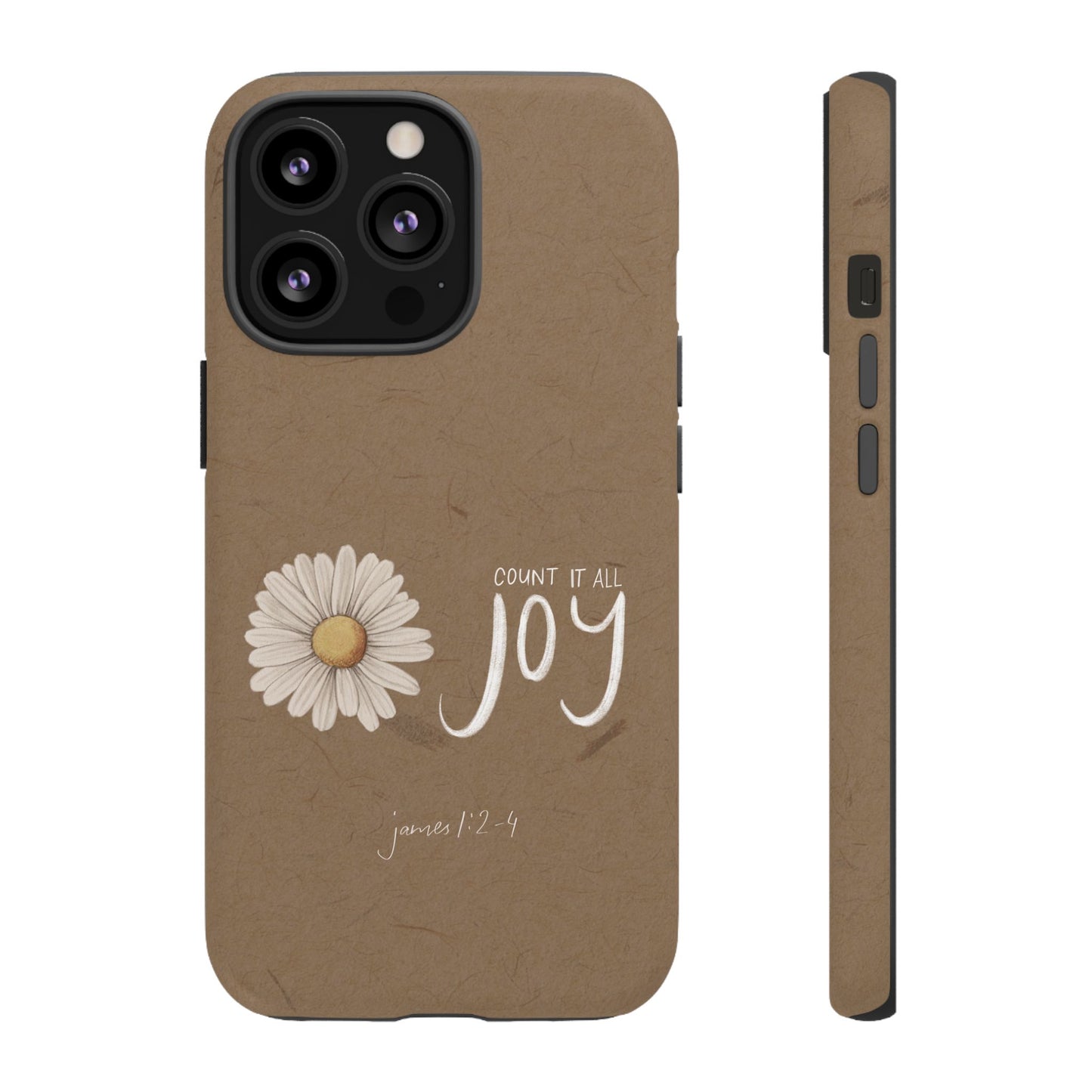 Count it All Joy Bible Verse Phone Case