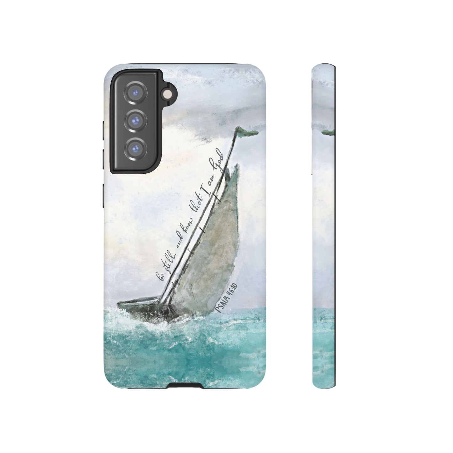 Be Still and Know, Psalm 46:10 Bible Verse Phone Case