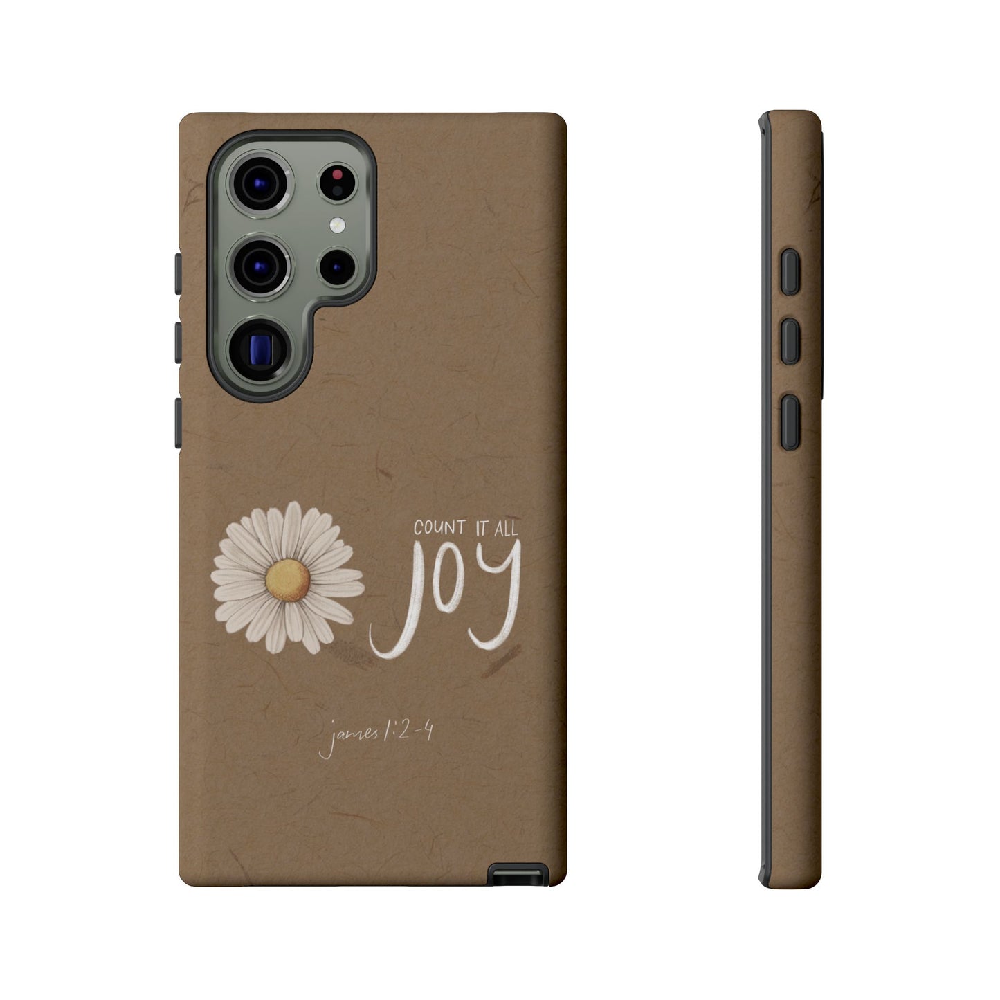 Count it All Joy Bible Verse Phone Case