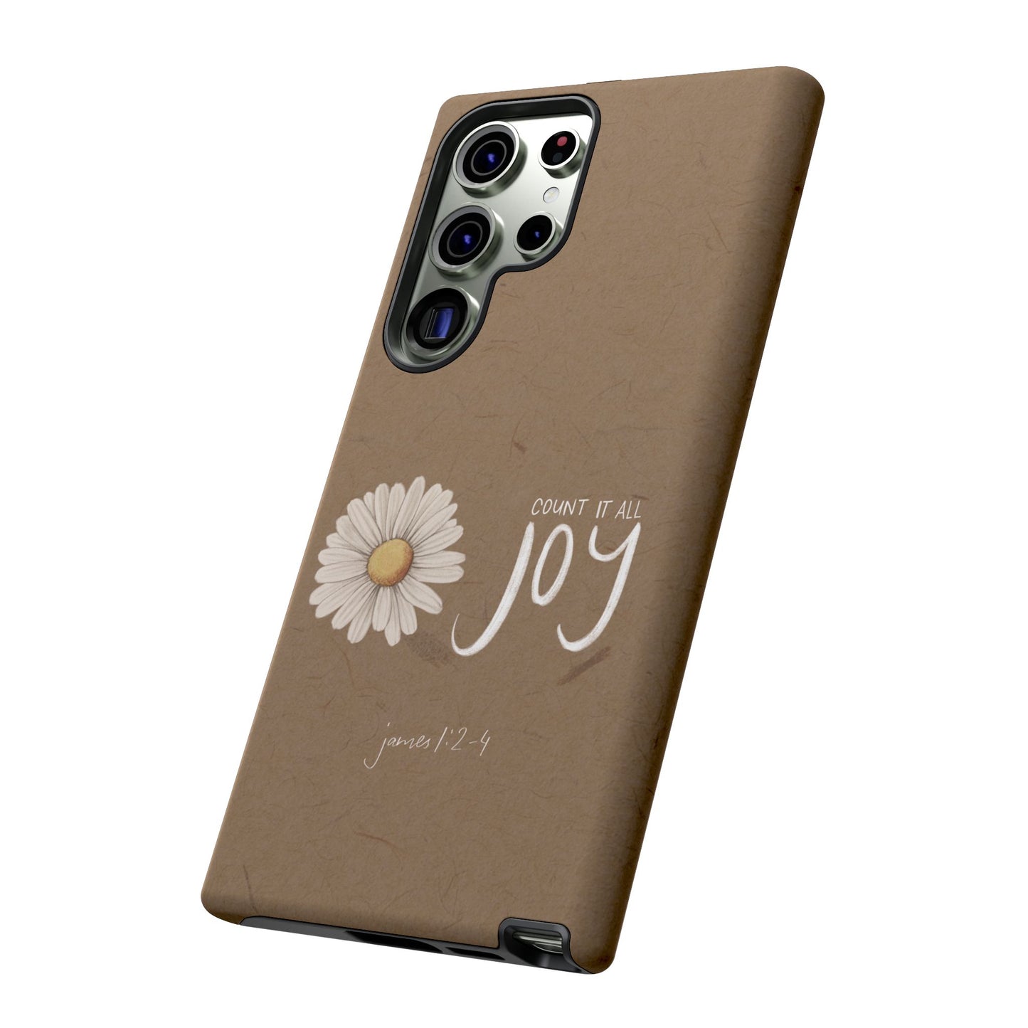 Count it All Joy Bible Verse Phone Case