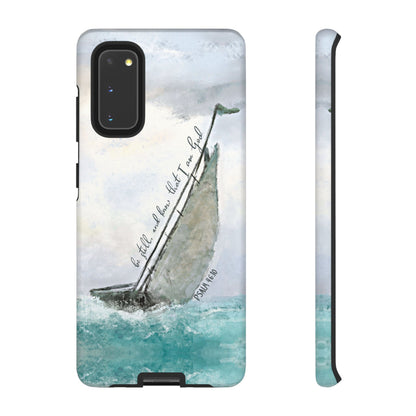 Be Still and Know, Psalm 46:10 Bible Verse Phone Case