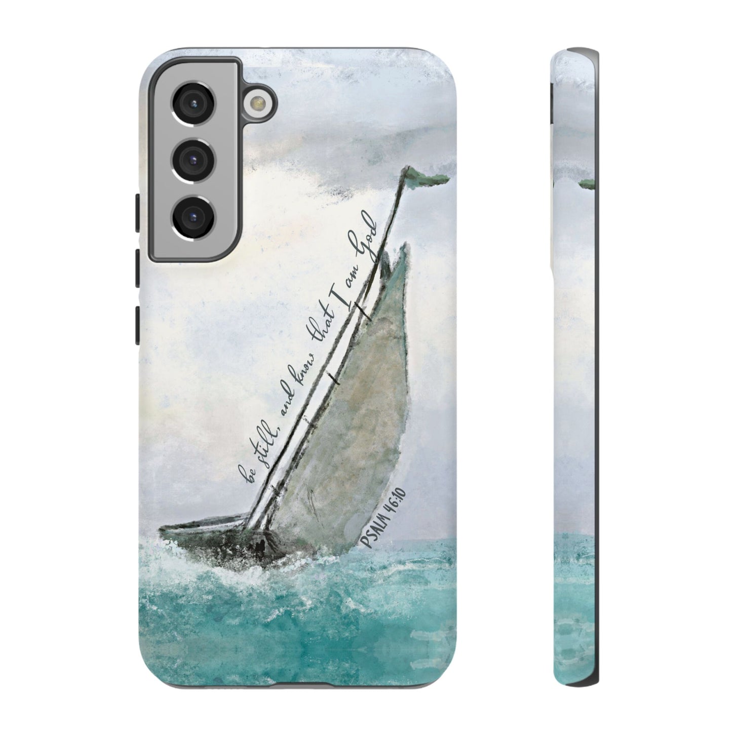 Be Still and Know, Psalm 46:10 Bible Verse Phone Case