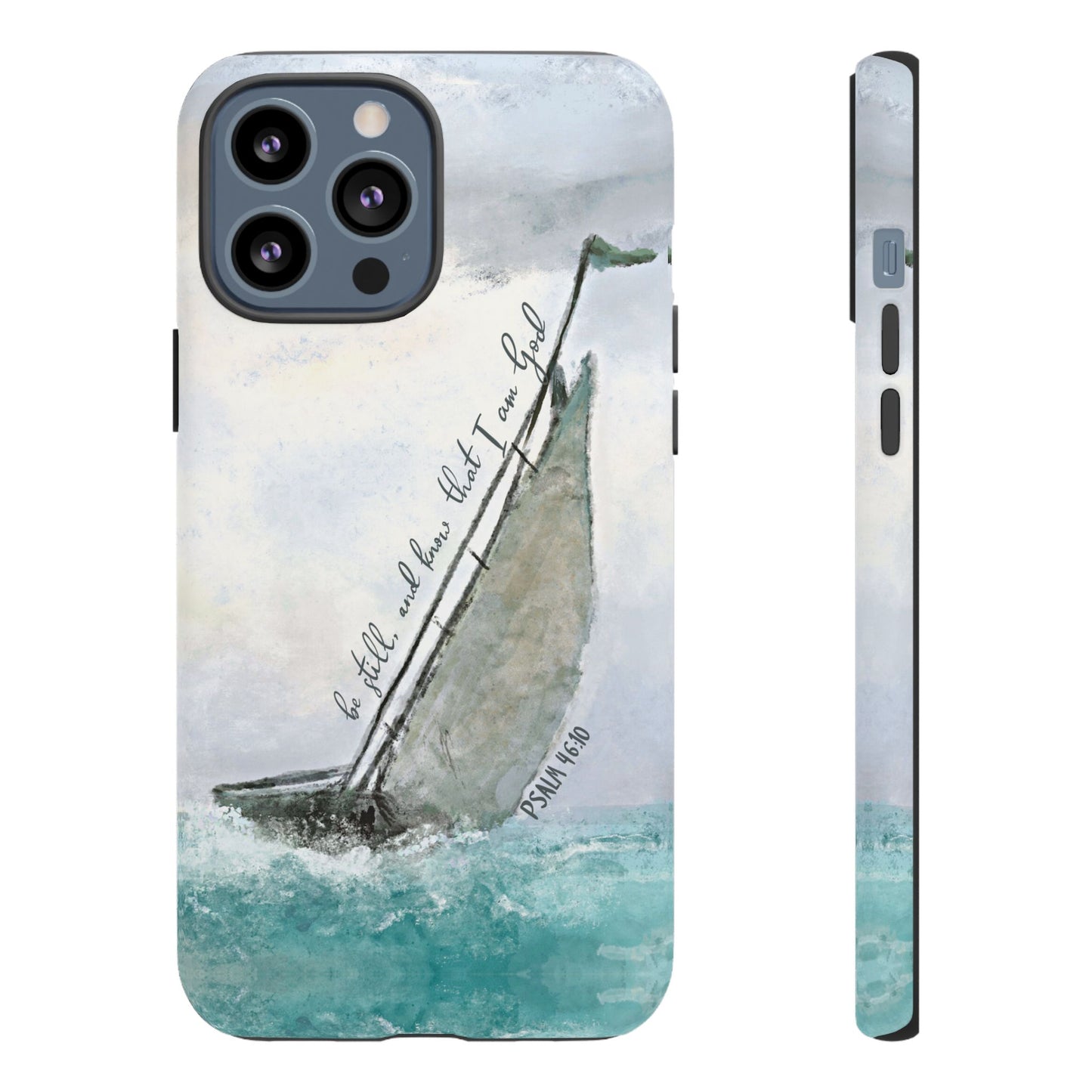 Be Still and Know, Psalm 46:10 Bible Verse Phone Case