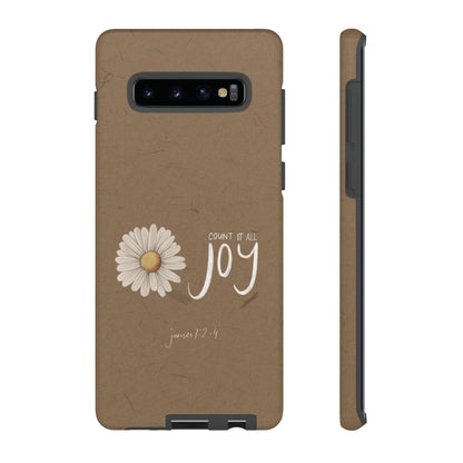 Count it All Joy Bible Verse Phone Case