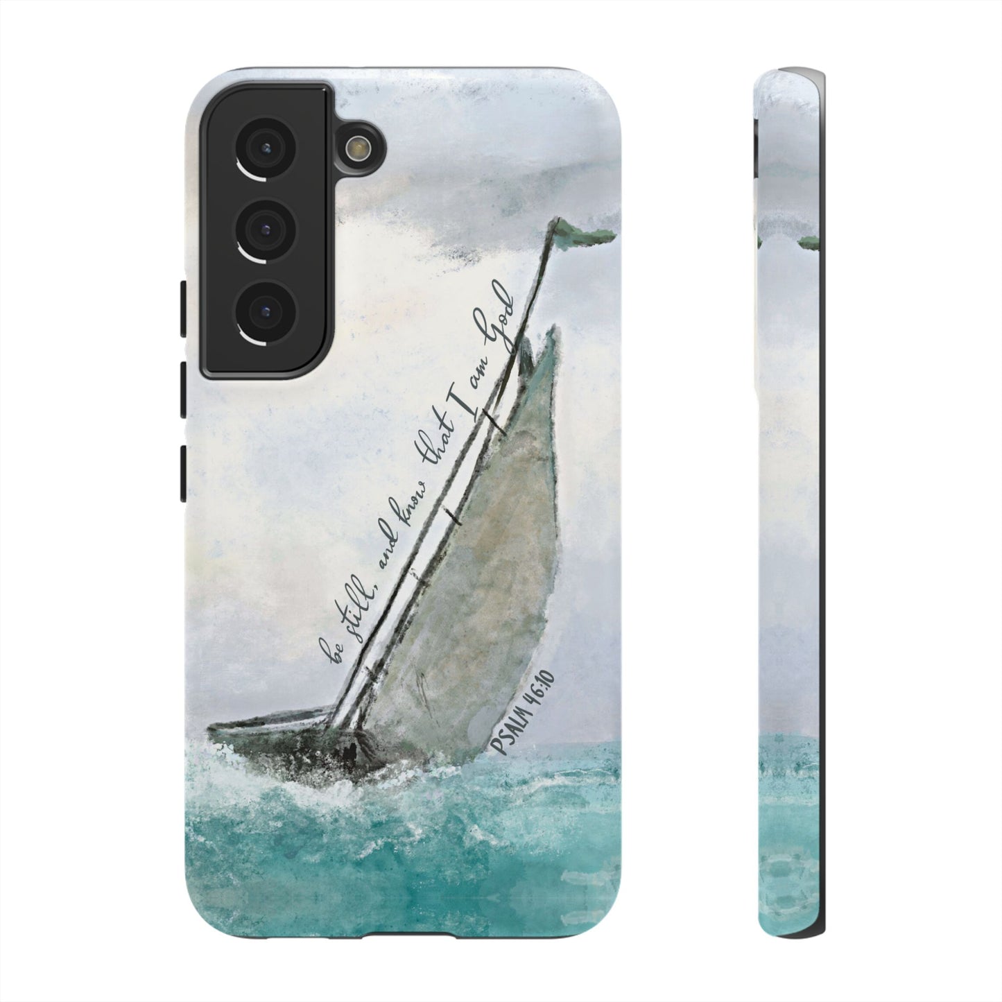 Be Still and Know, Psalm 46:10 Bible Verse Phone Case