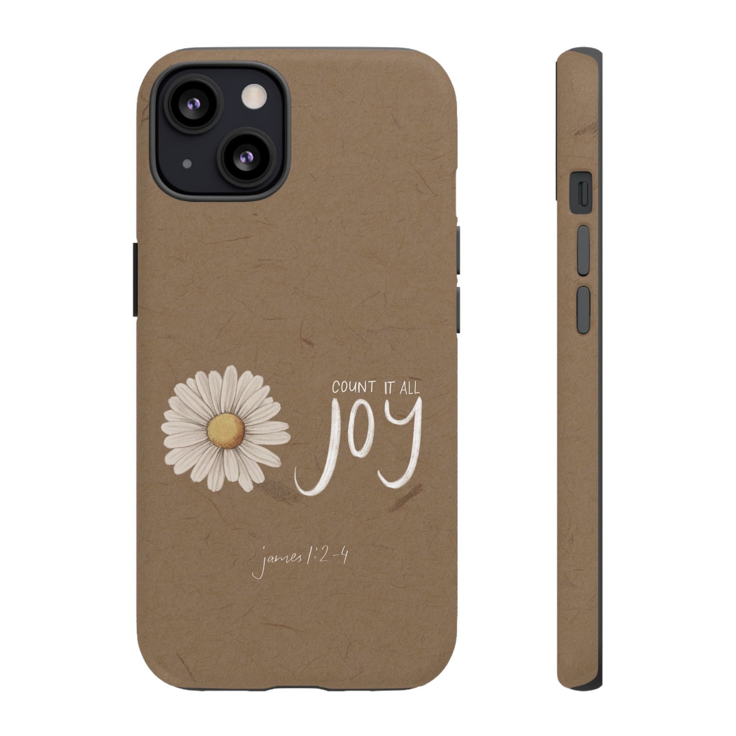 Count it All Joy Bible Verse Phone Case