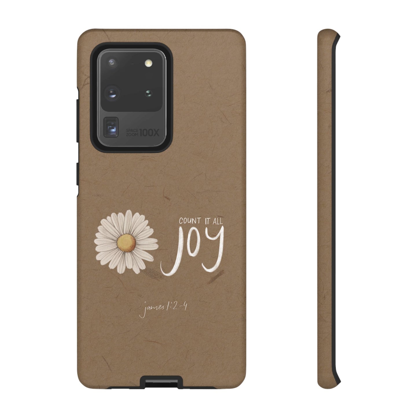 Count it All Joy Bible Verse Phone Case