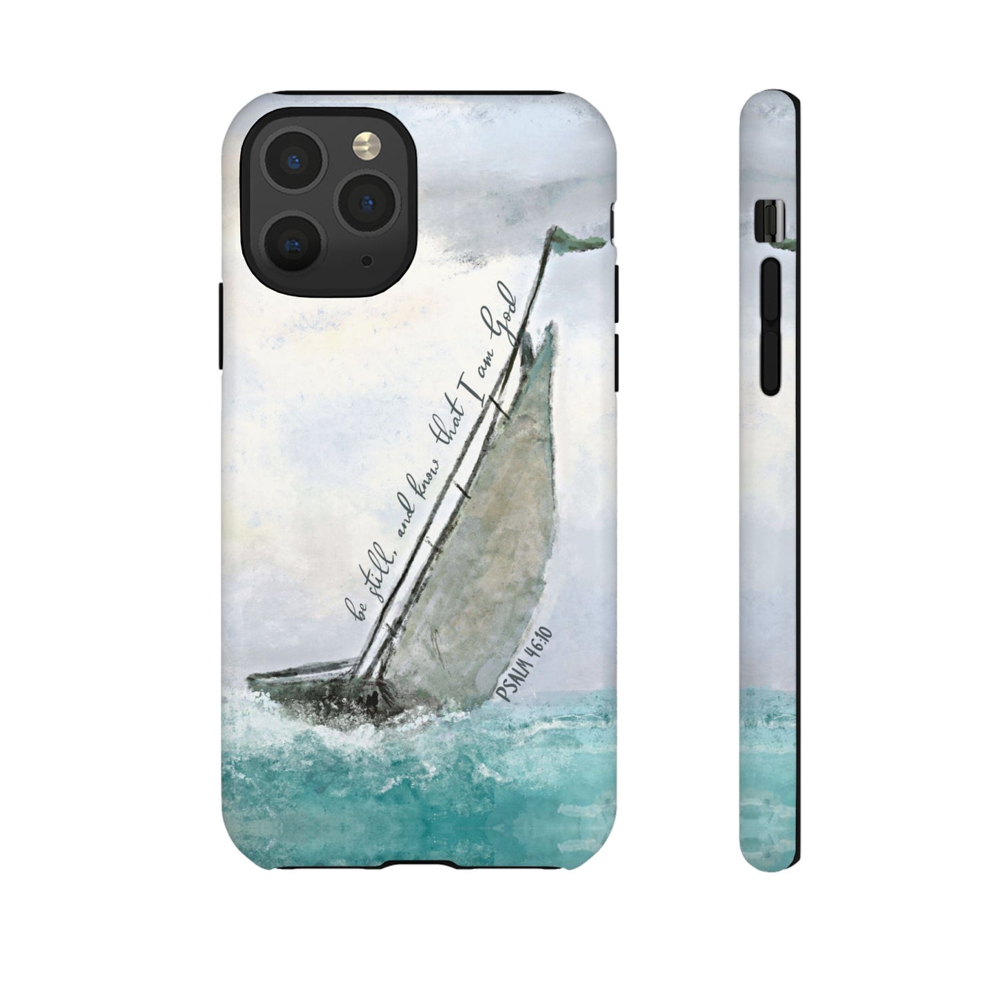 Be Still and Know, Psalm 46:10 Bible Verse Phone Case