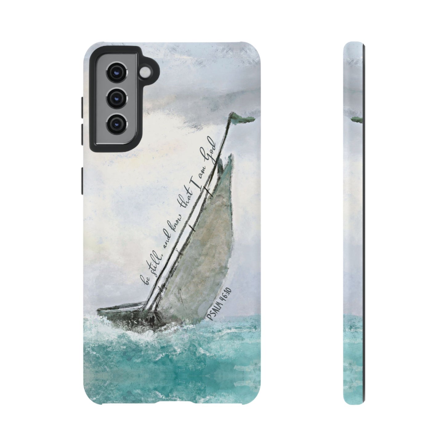 Be Still and Know, Psalm 46:10 Bible Verse Phone Case