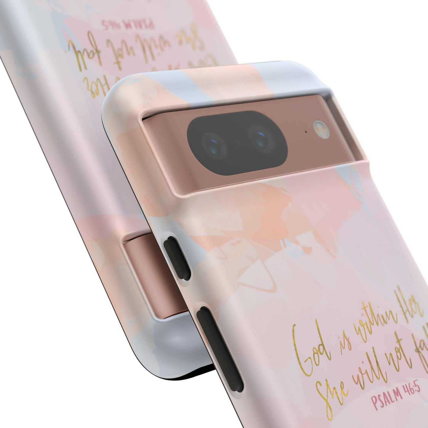 God is Within Her She will not fall Psalm 46:5 Bible Verse Phone Case