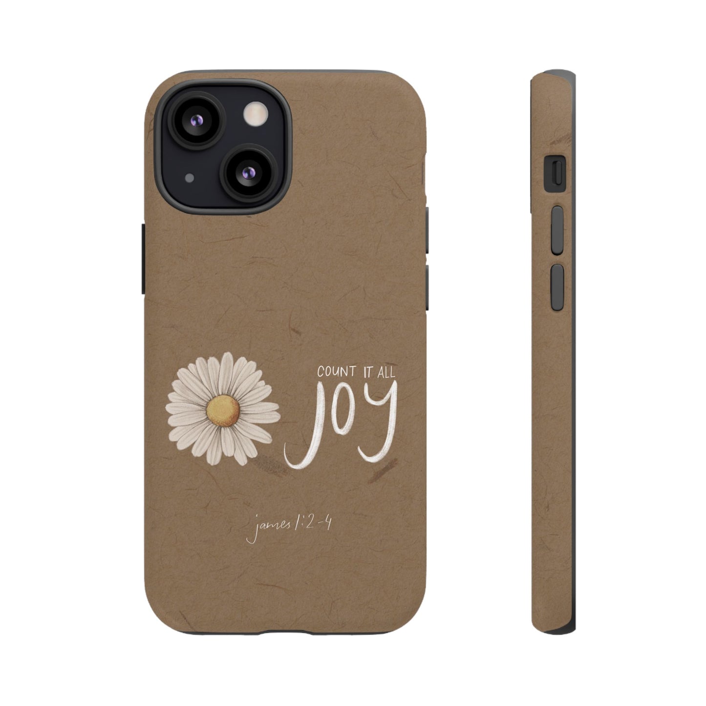 Count it All Joy Bible Verse Phone Case