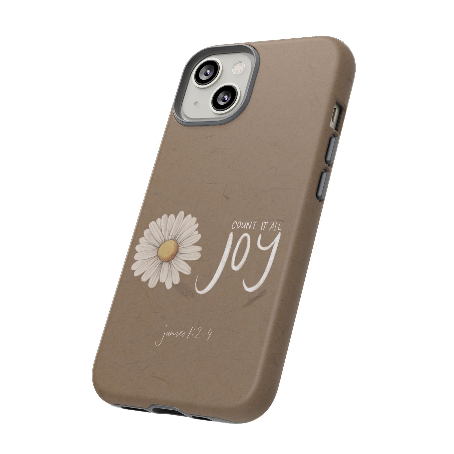 Count it All Joy Bible Verse Phone Case