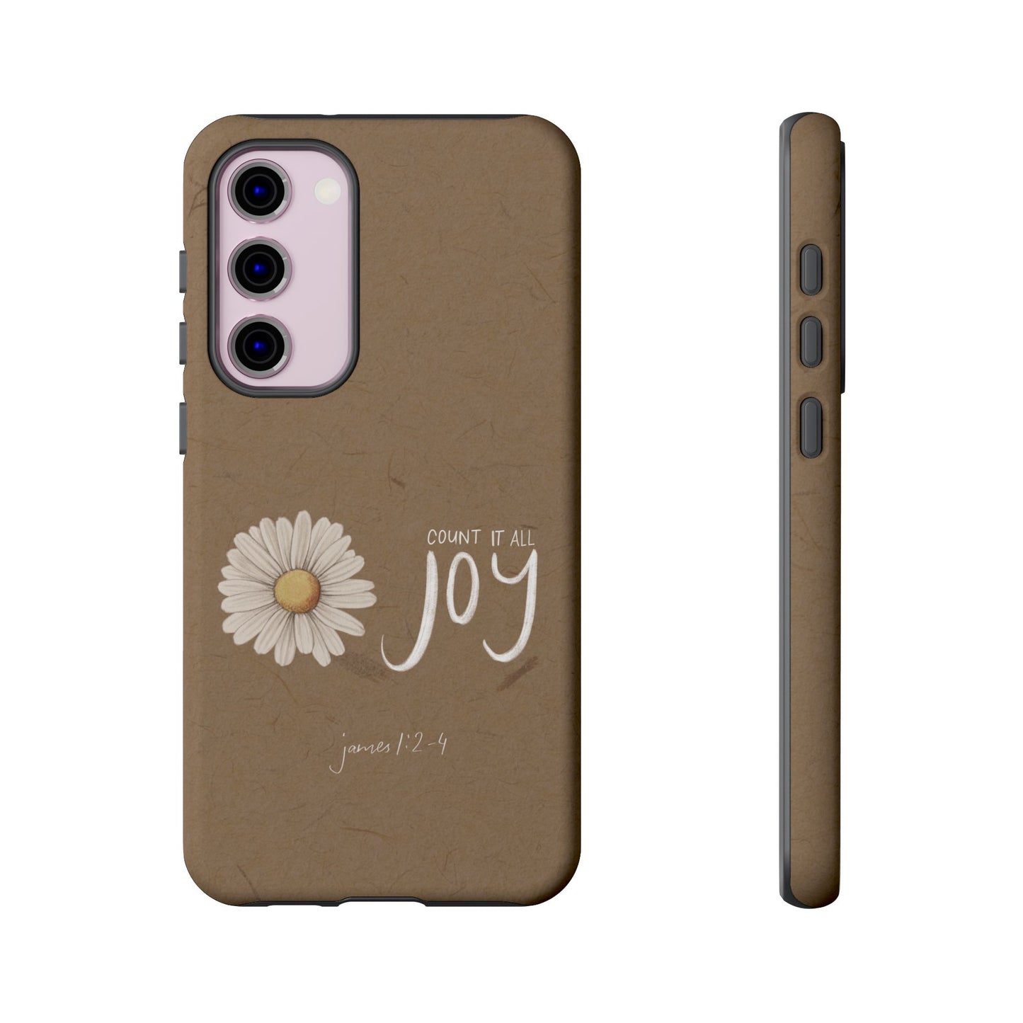 Count it All Joy Bible Verse Phone Case