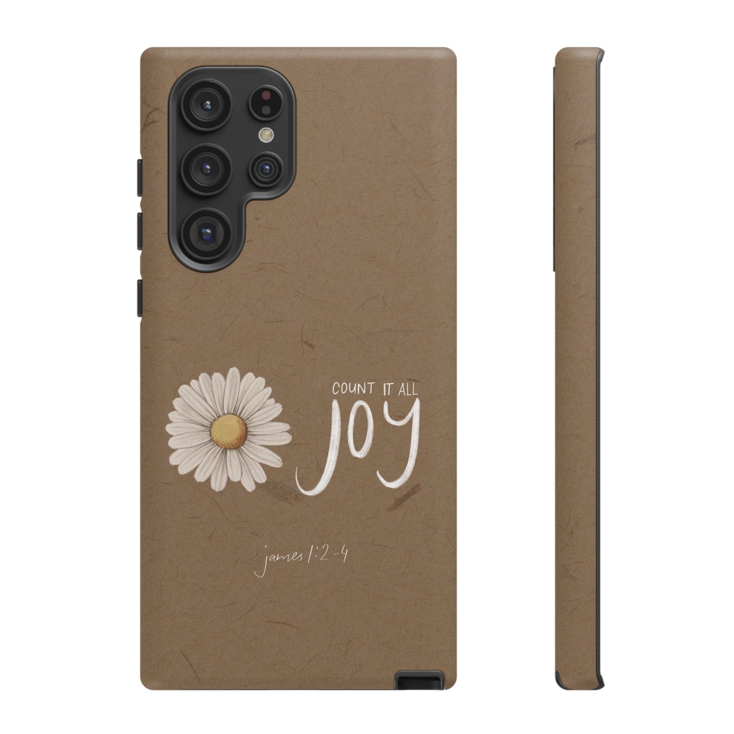 Count it All Joy Bible Verse Phone Case