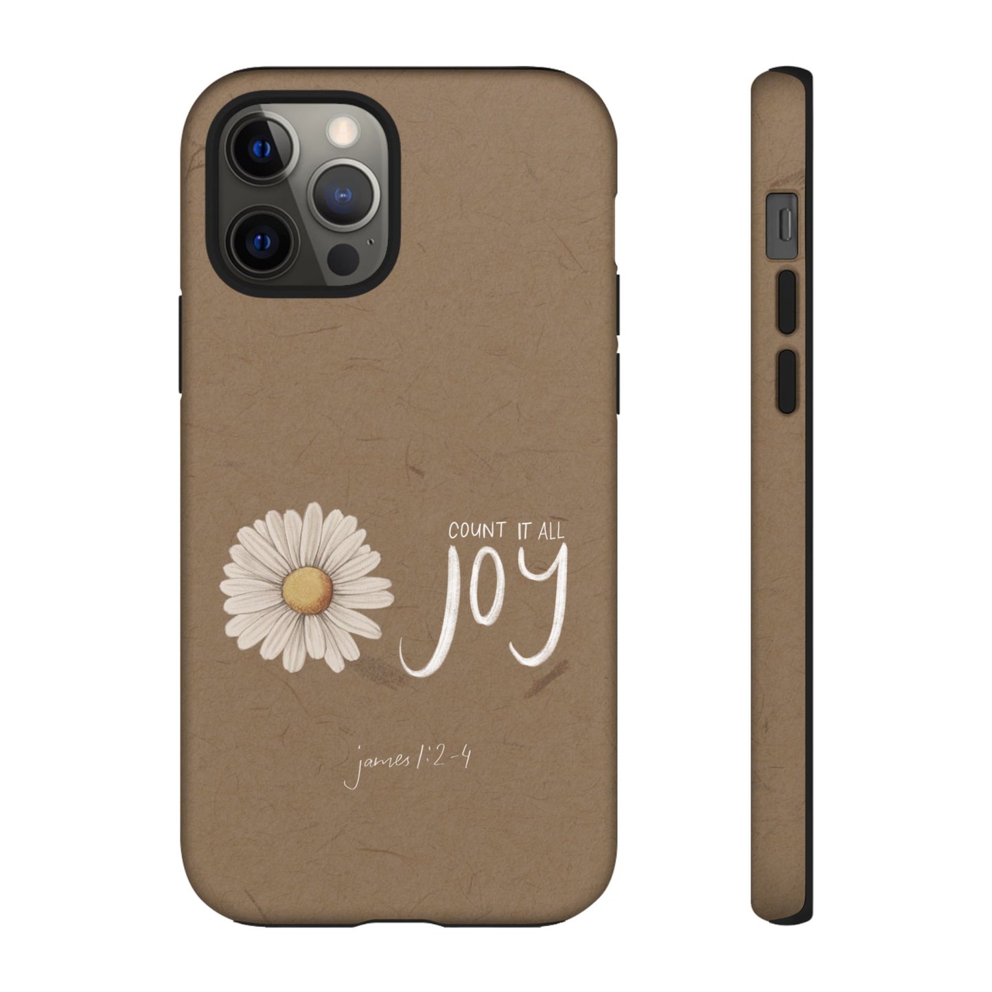 Count it All Joy Bible Verse Phone Case