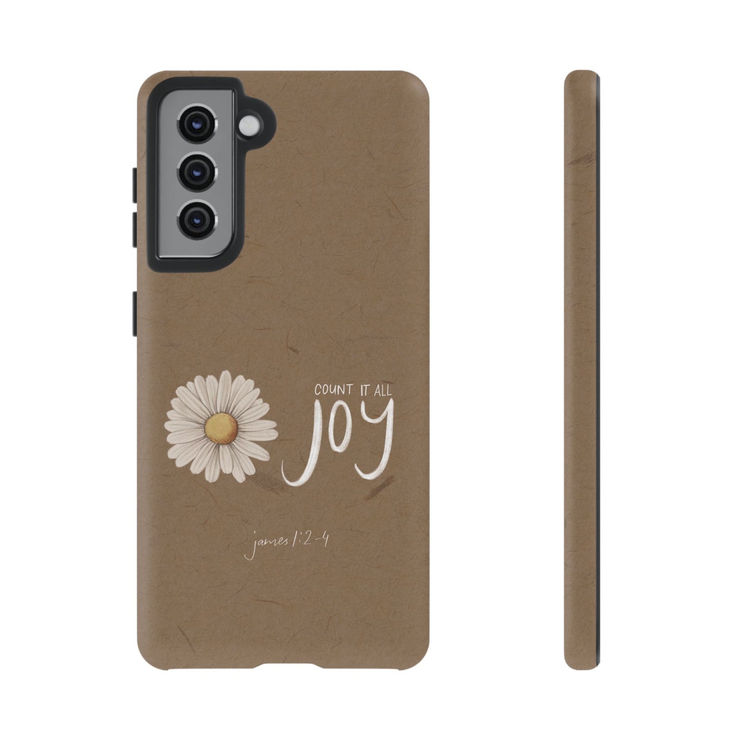 Count it All Joy Bible Verse Phone Case