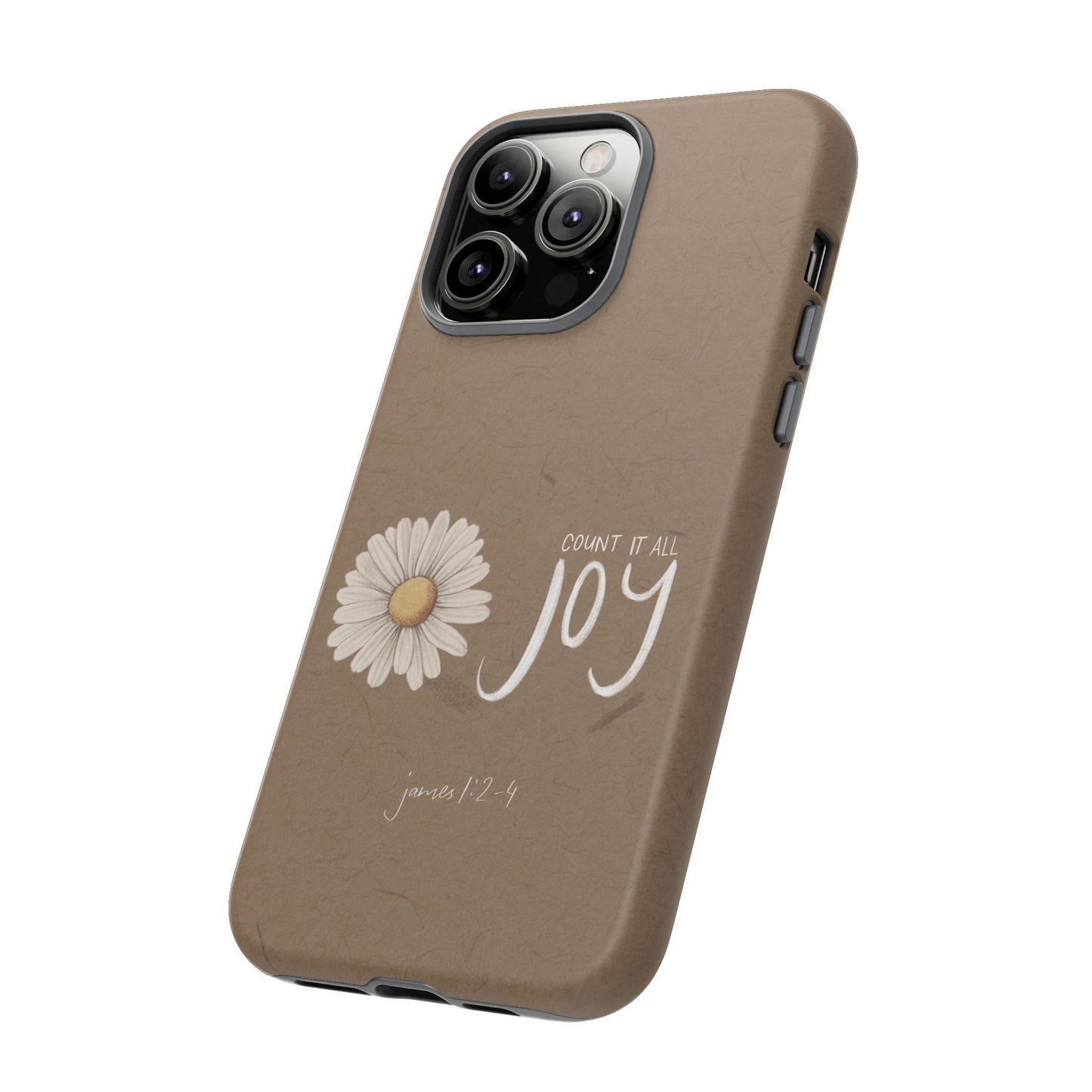 Count it All Joy Bible Verse Phone Case