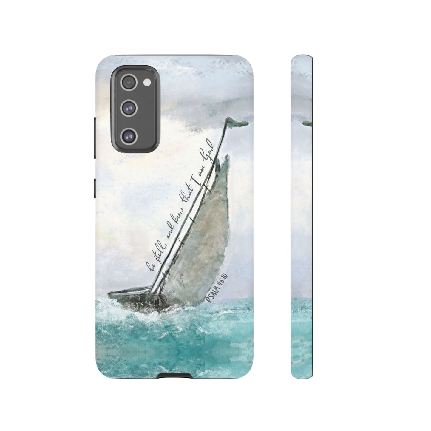 Be Still and Know, Psalm 46:10 Bible Verse Phone Case