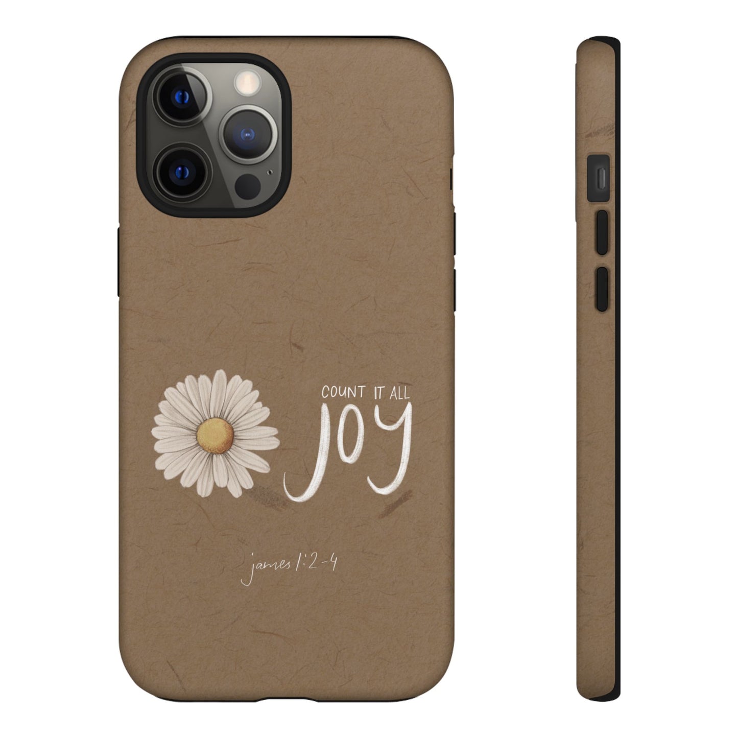 Count it All Joy Bible Verse Phone Case