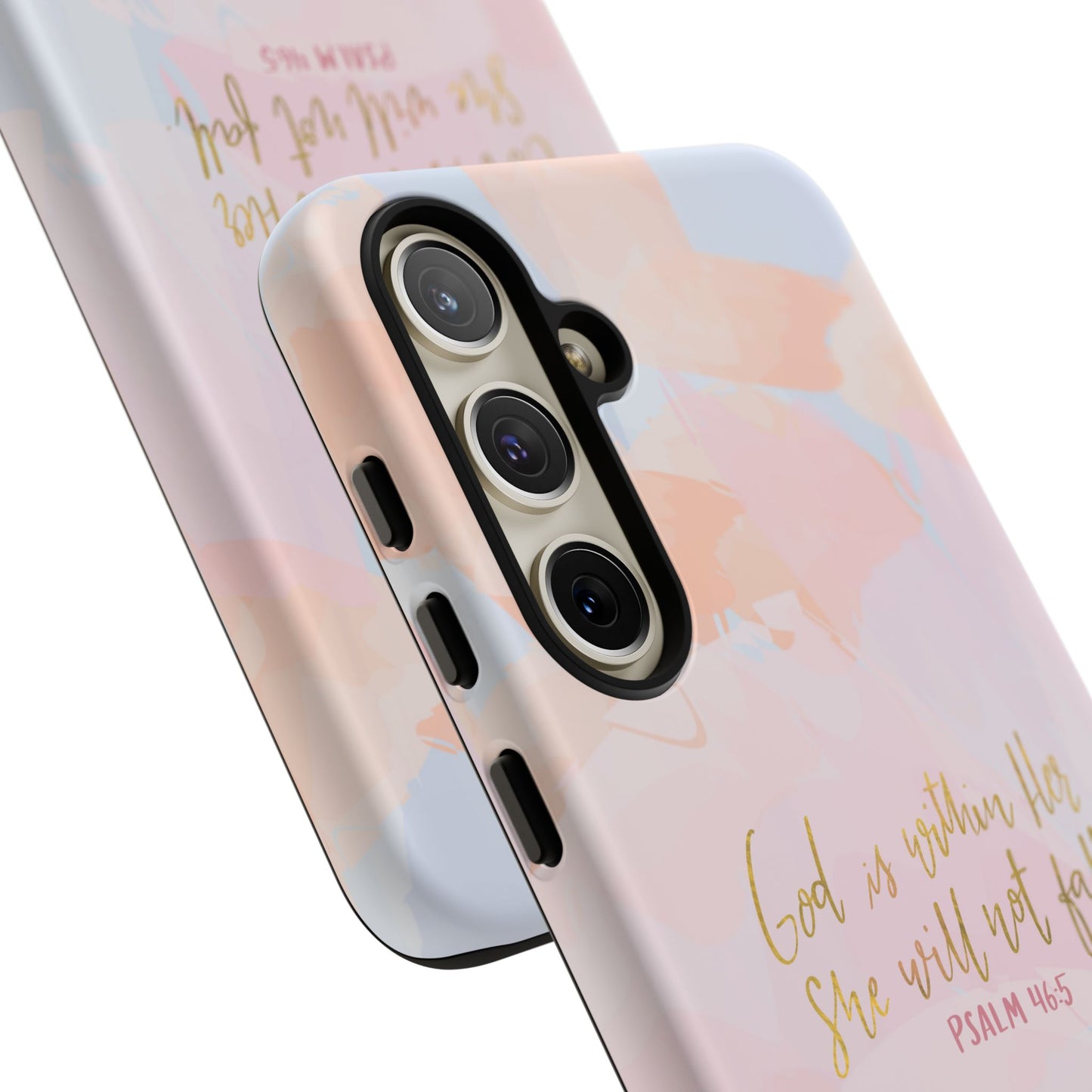 God is Within Her She will not fall Psalm 46:5 Bible Verse Phone Case