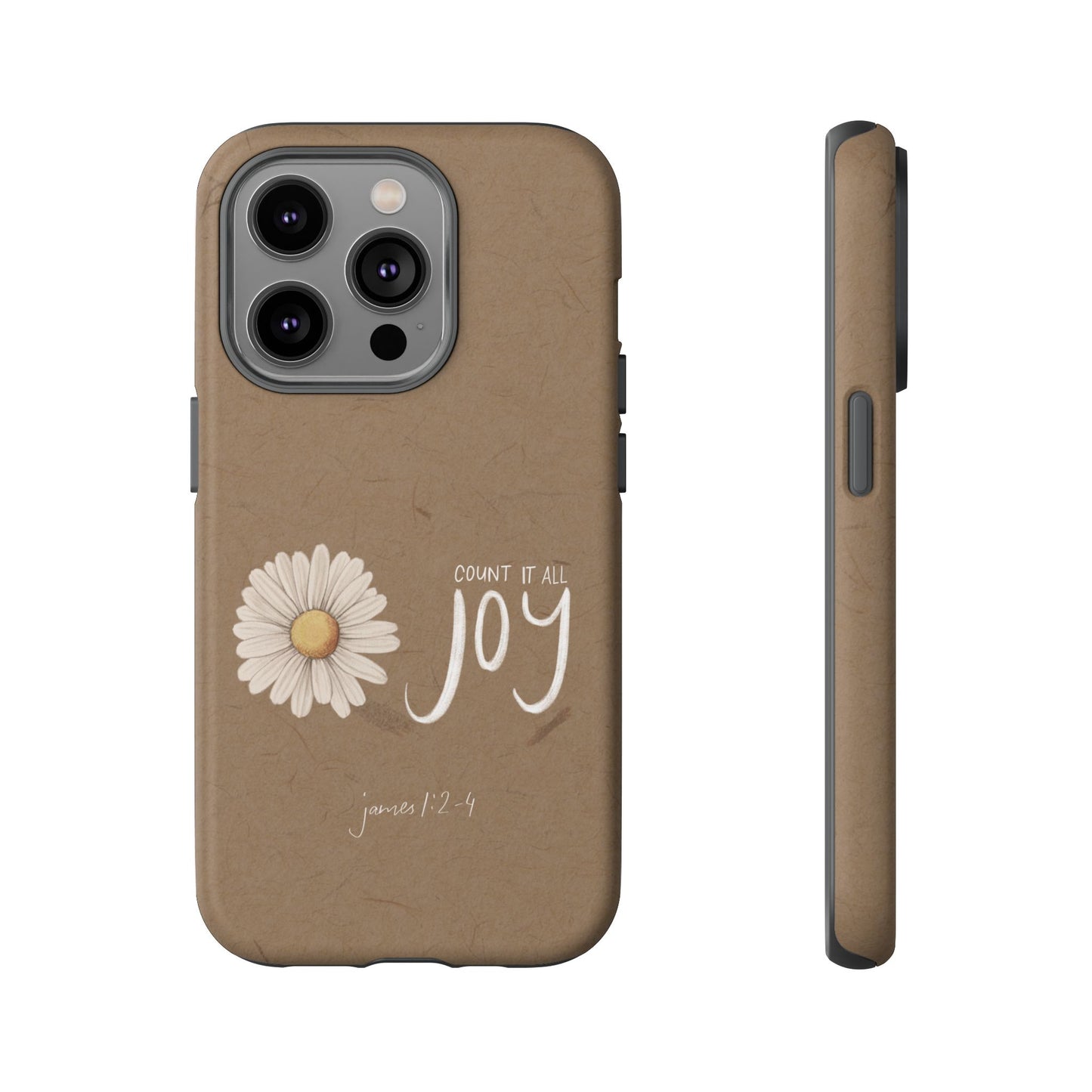 Count it All Joy Bible Verse Phone Case