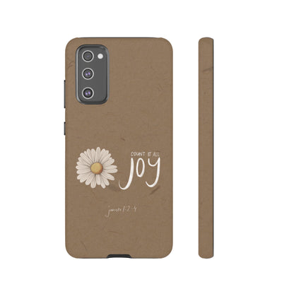 Count it All Joy Bible Verse Phone Case