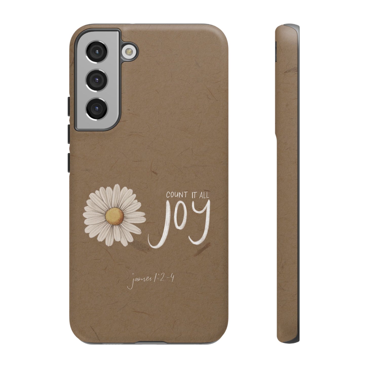 Count it All Joy Bible Verse Phone Case