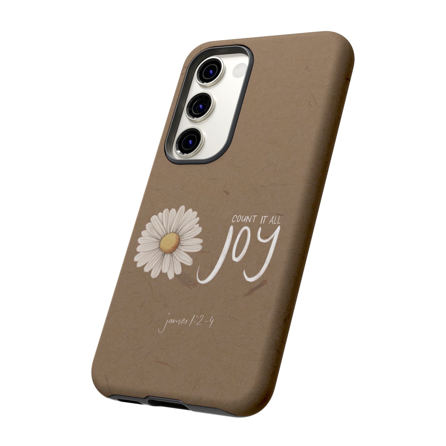 Count it All Joy Bible Verse Phone Case