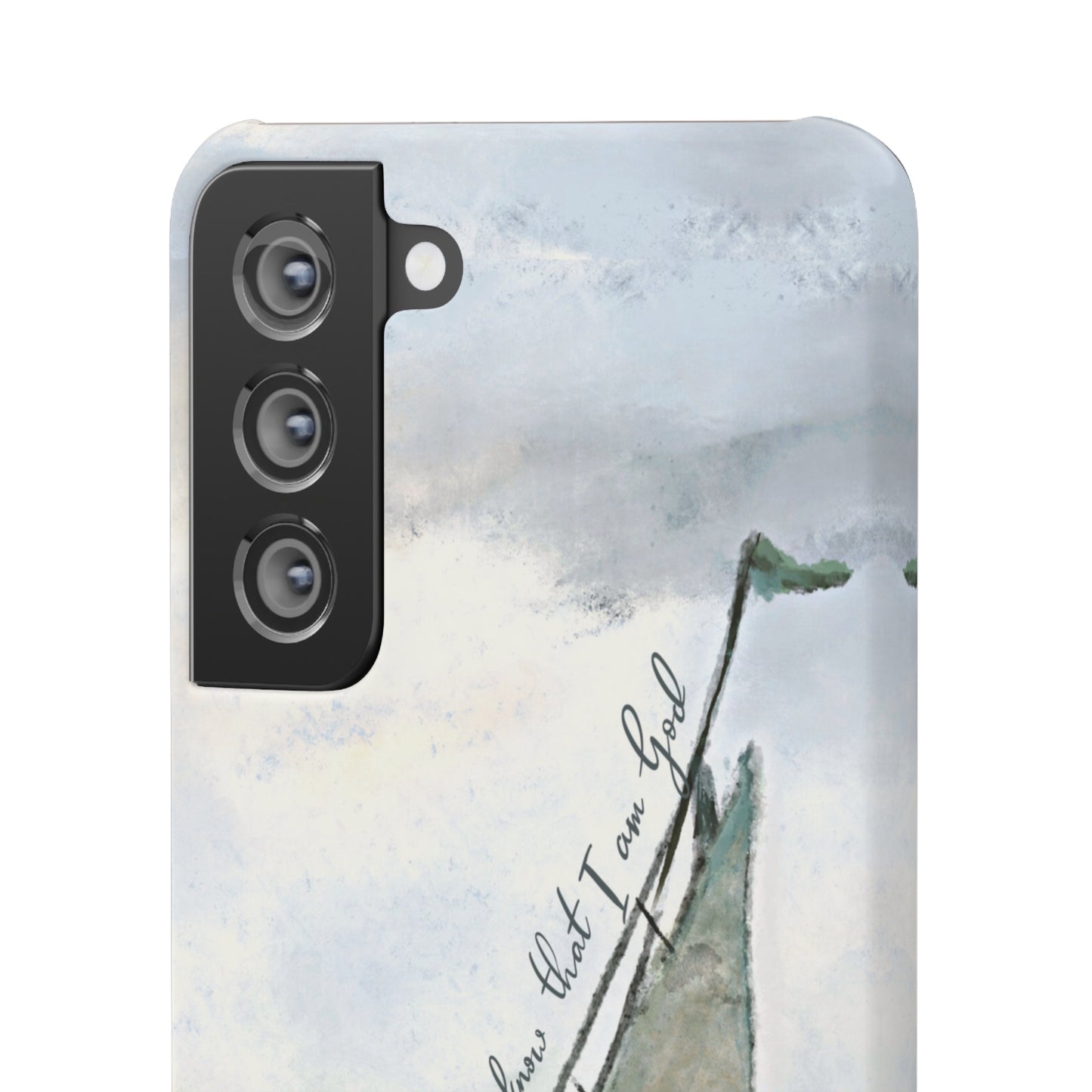 Be Still and Know, Psalm 46:10 Bible Verse Phone Case