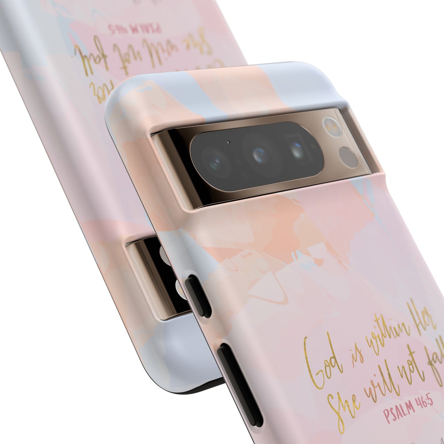 God is Within Her She will not fall Psalm 46:5 Bible Verse Phone Case