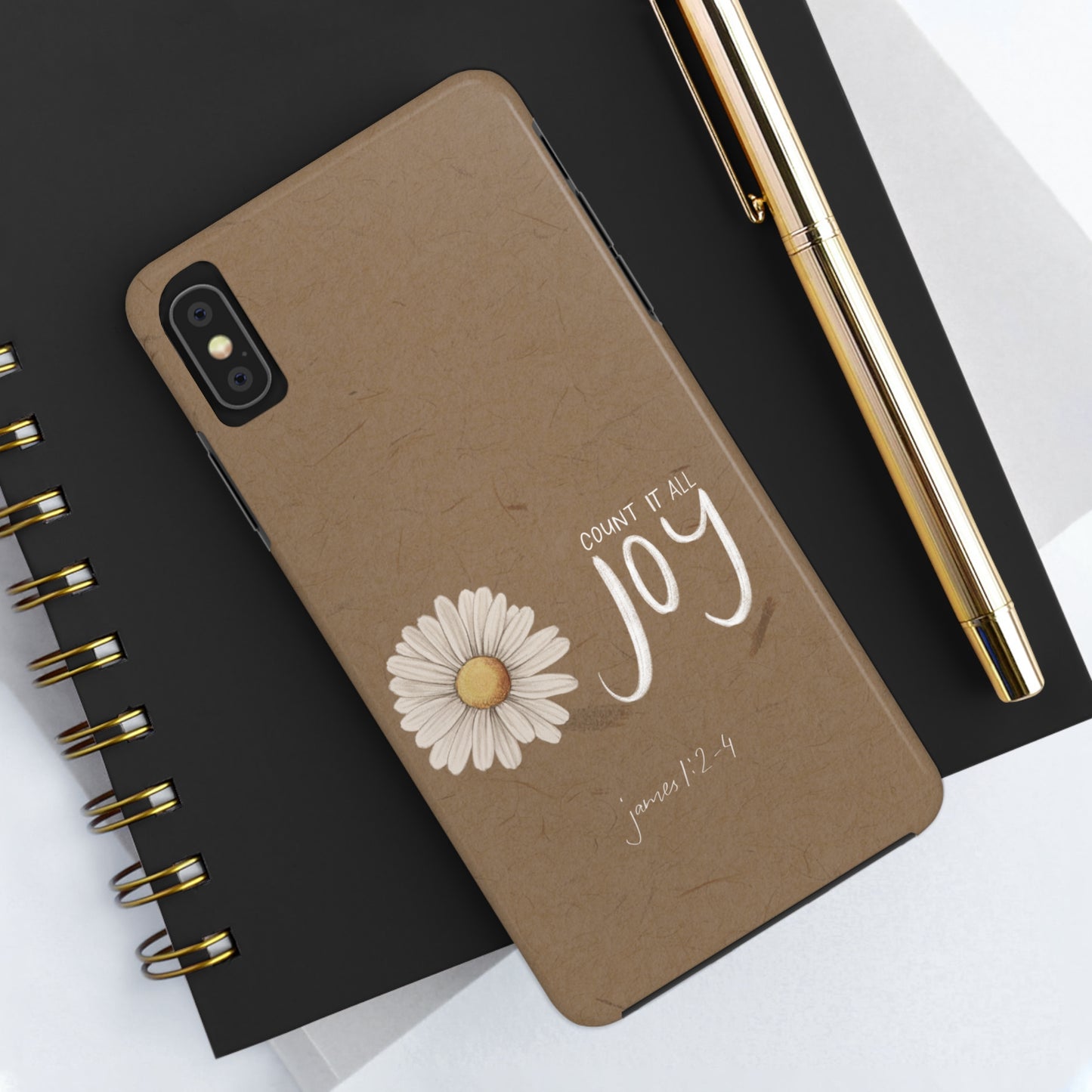 Count it All Joy Bible Verse Phone Case