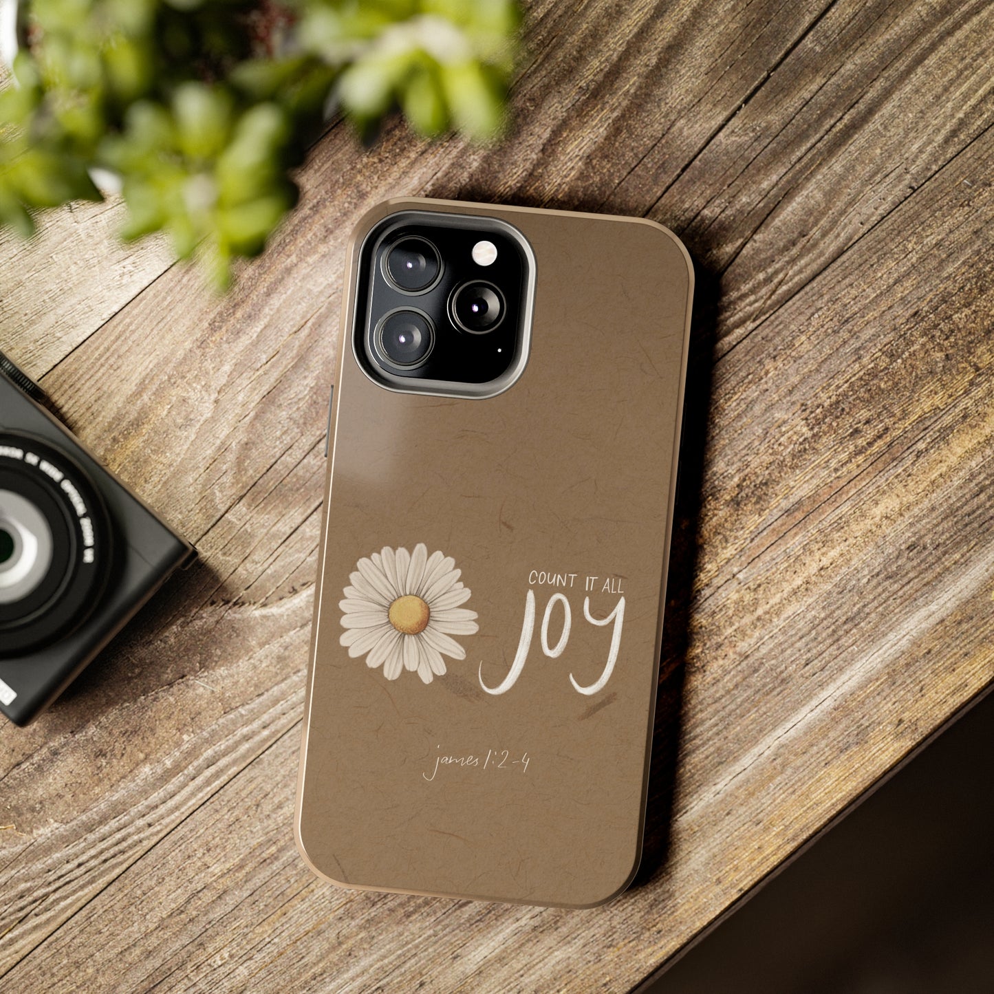 Count it All Joy Bible Verse Phone Case