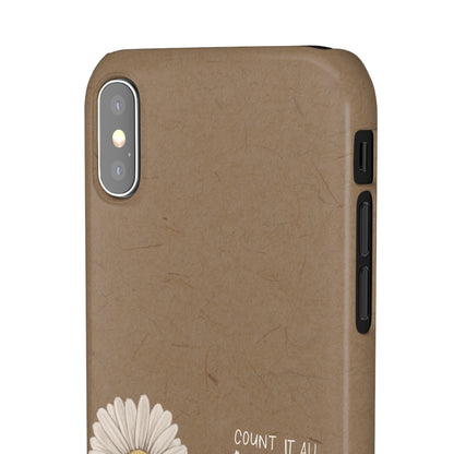 Count it All Joy Bible Verse Phone Case